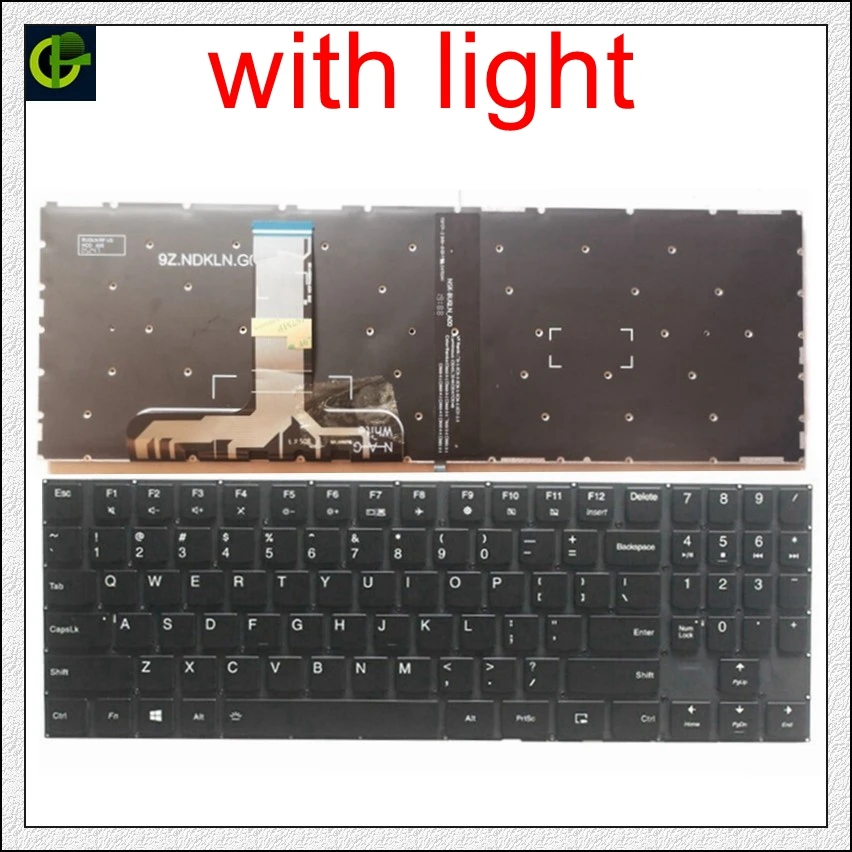 Engleză tastatură cu iluminare din spate pentru Lenovo Legiunea Y540 15IRH Y540-15IRH Y545 15ICH Y545-15ICH Y9000K Y730 Y740(17