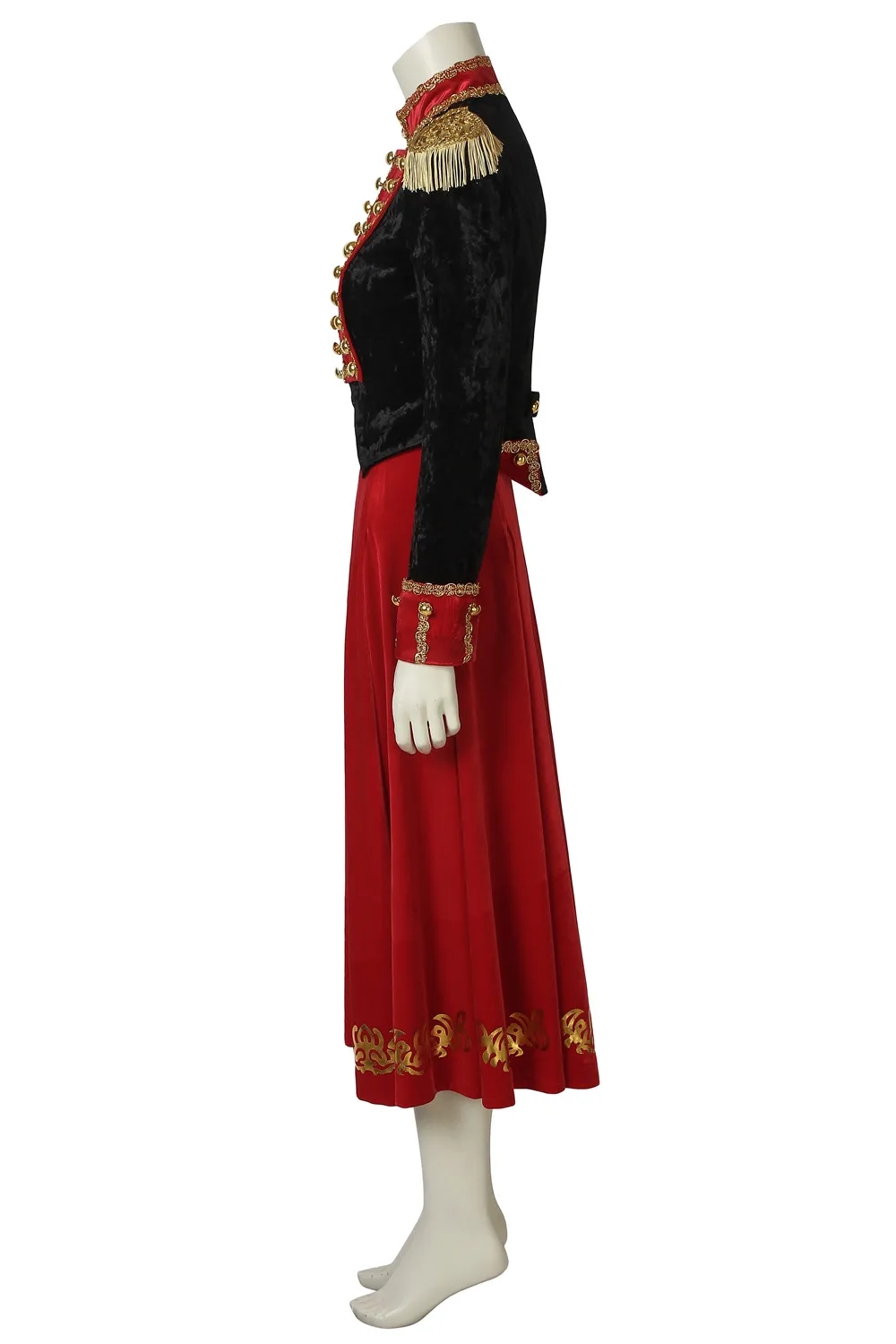 Personalizat spărgătorul De Nuci și Patru Tărâmuri Cosplay Clara Costum Rochie Uniformă Etapă Haine de Carnaval de Halloween