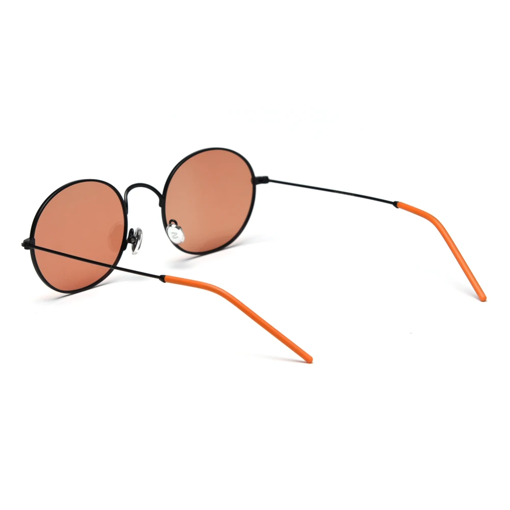 Peekaboo mici, ovale ochelari de soare pentru femei polarizati uv400 cadru metalic rotund ochelari de soare pentru barbati 2020 roșu portocaliu albastru stil de vara