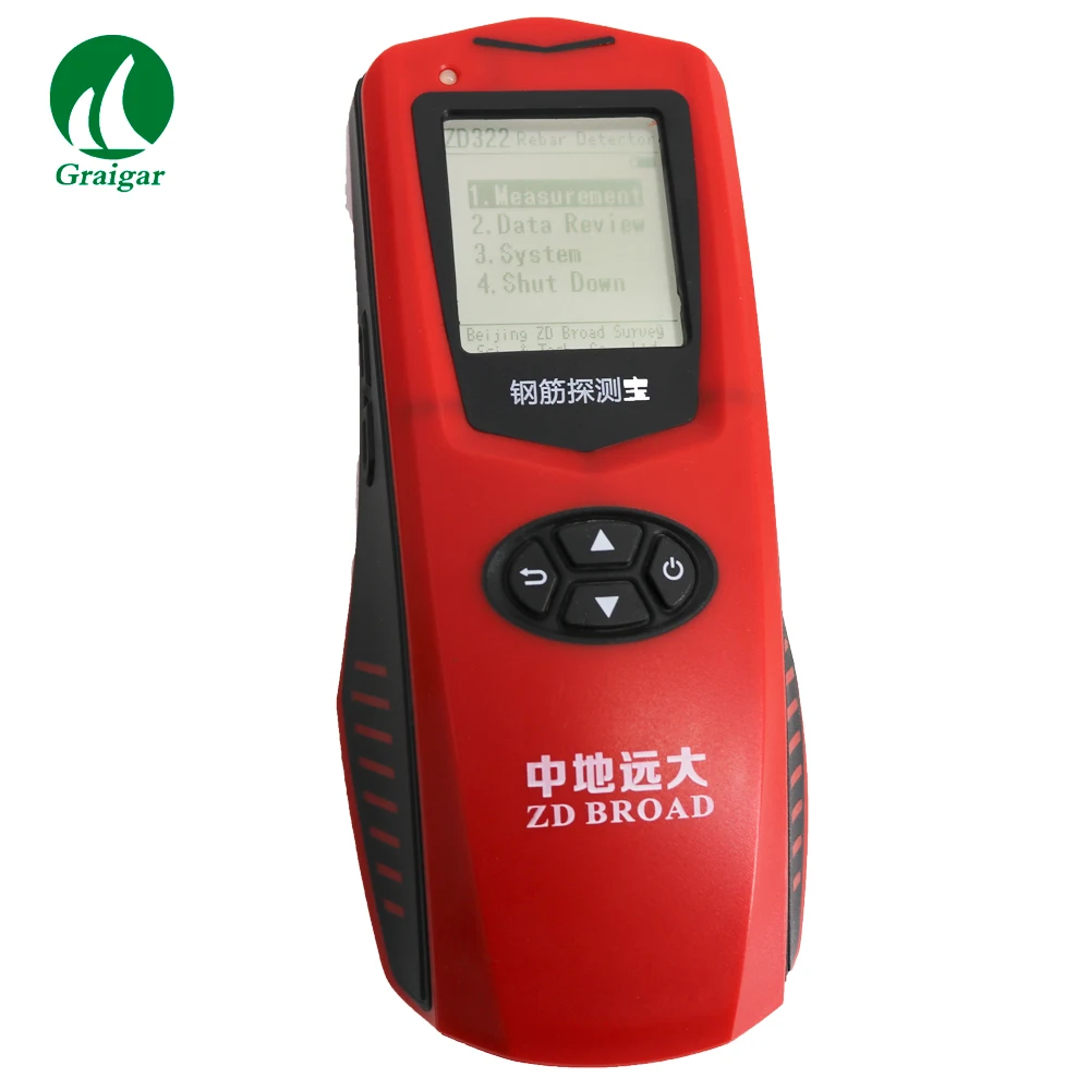 Noi ZD322 Portabil Integrat de Oțel Bar Scanner de Beton Strat Protector Tester Barei Detector de Rapid de Transport maritim