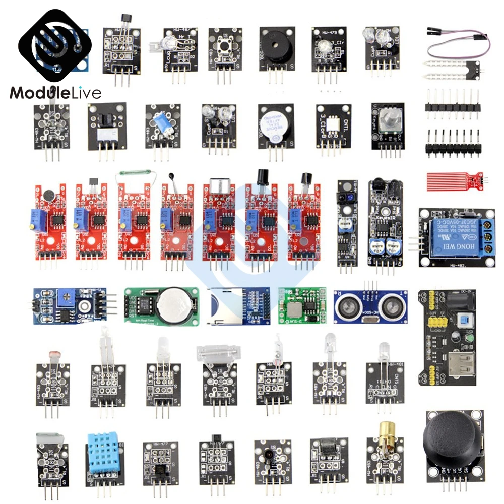 45 în 1 Senzori Module Starter Kit Pentru Arduino UNO R3 Mega2560 Nano mai Bine decât 37in1 Senzor Kit Diy Instrumente Electronice