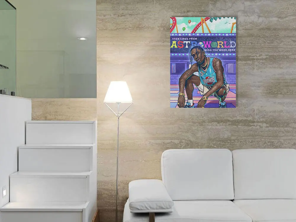 HD Printuri Canvas Wall Art Rapper Desene animate Cool Cadouri Pictura Modular Poze Decor Acasă Poster Living-Cadru Nr.