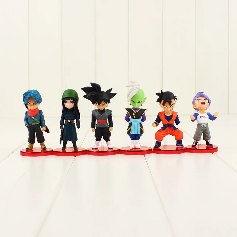 6pcs/lot Figura Anime Jucarii Figurina PVC Decor Figura Model de Jucarii Papusa Cadouri