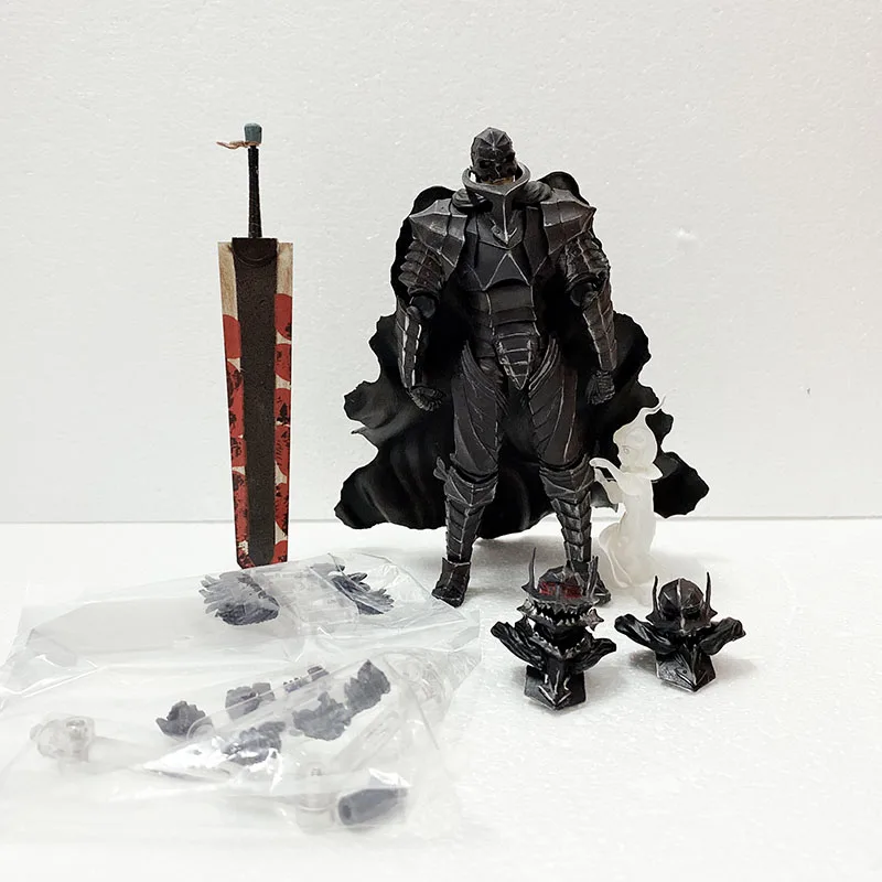 Figma 410 Berserk Negru Swordman Figurina De Colectie Model De Păpușă Jucărie Cadou De Crăciun