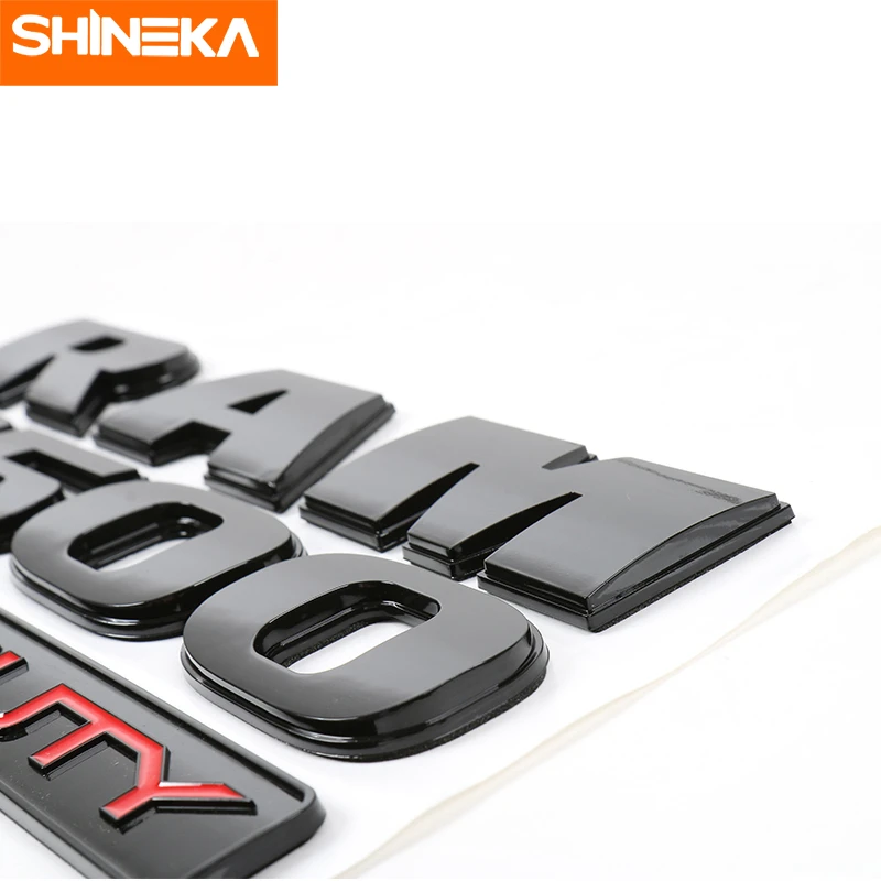 SHINEKA Autocolant Auto Pentru Dodge Ram 1500 2500 3500 Insigna Auto 3D Emblema Logo-ul Plăcuța Decalcomanii de styling Pentru Dodge Ram 1500 2500 3500