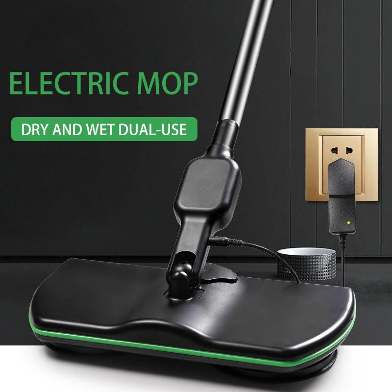 Wireless Electrice Rotative Mop Încărcare Baterie Reîncărcabilă Rotație De 360 De Grade Fără Fir Floor Cleaner Scruber Pentru Electrice De Uz Casnic