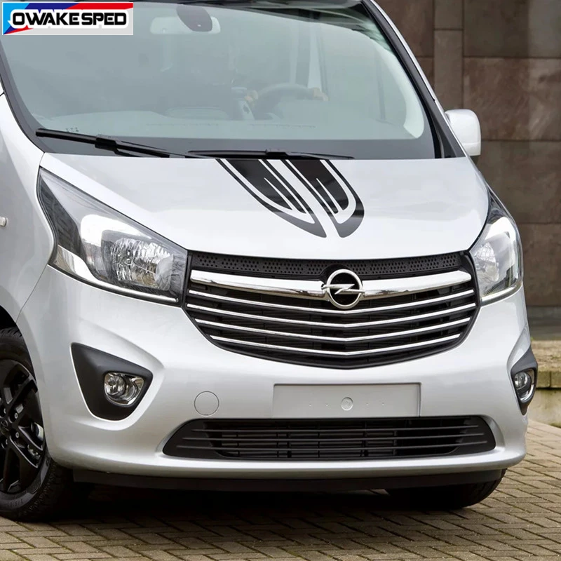 Curse Sport Dungi Capota Capota Autocolant Pentru Opel VIVARO MVP Auto Motor Decor Capac de Vinil Decal Exterior Accesorii