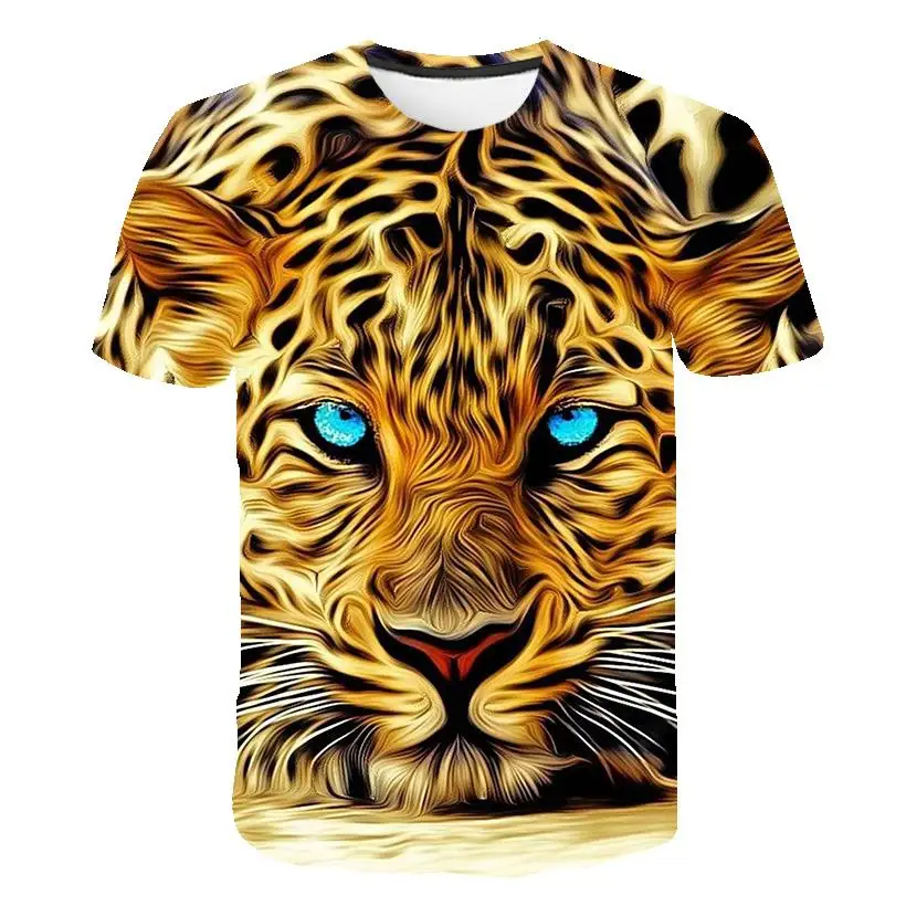 2020 T camasa barbati cu Animale 3D Tricou Adolescent mai Nou pisoi Tricouri Popular de Înaltă Calitate, Confortabil Tricouri Om de Vara tricou 3d