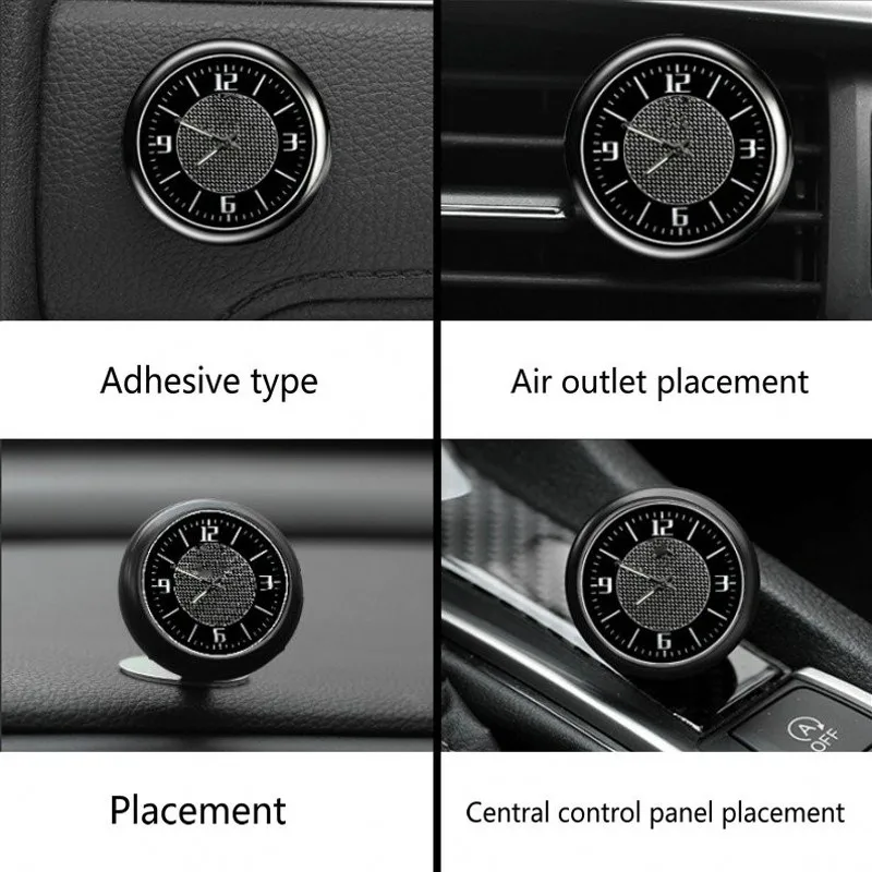 1X Ceas Mașină Logo Accesorii tablou de Bord Decor interior Pentru Maserati Quattroporte Ghibli Levante GranTurismo GranCabrio