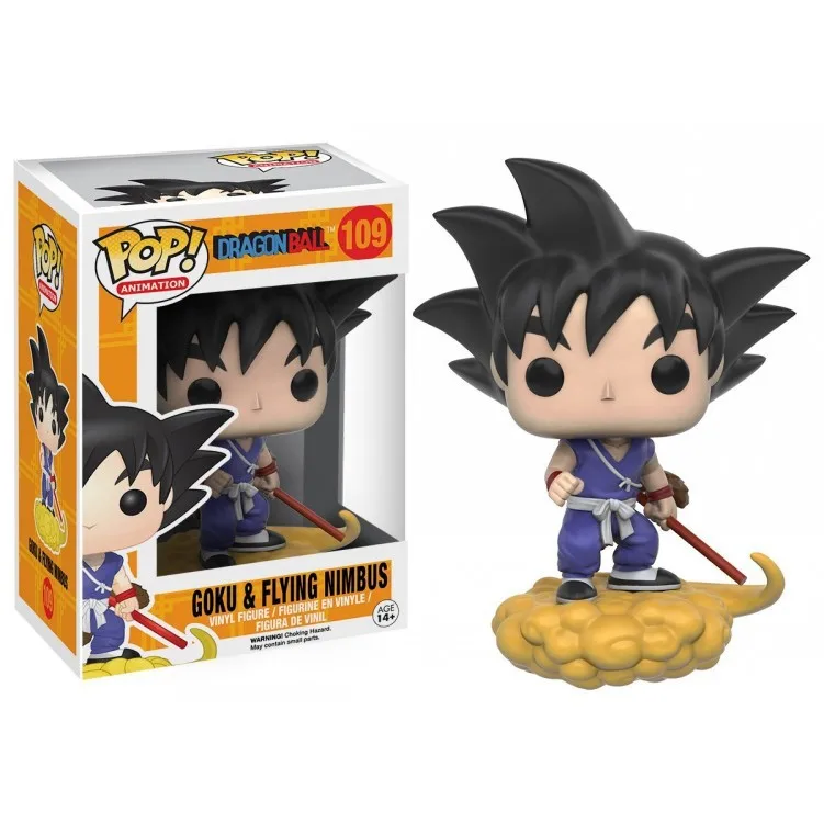 Funko pop Dragon Ball Z -Goku & de ZBOR NIMBUS pop animație de Acțiune Figura Modelul de Colectare de Jucării pentru copiii cadou de ziua de nastere