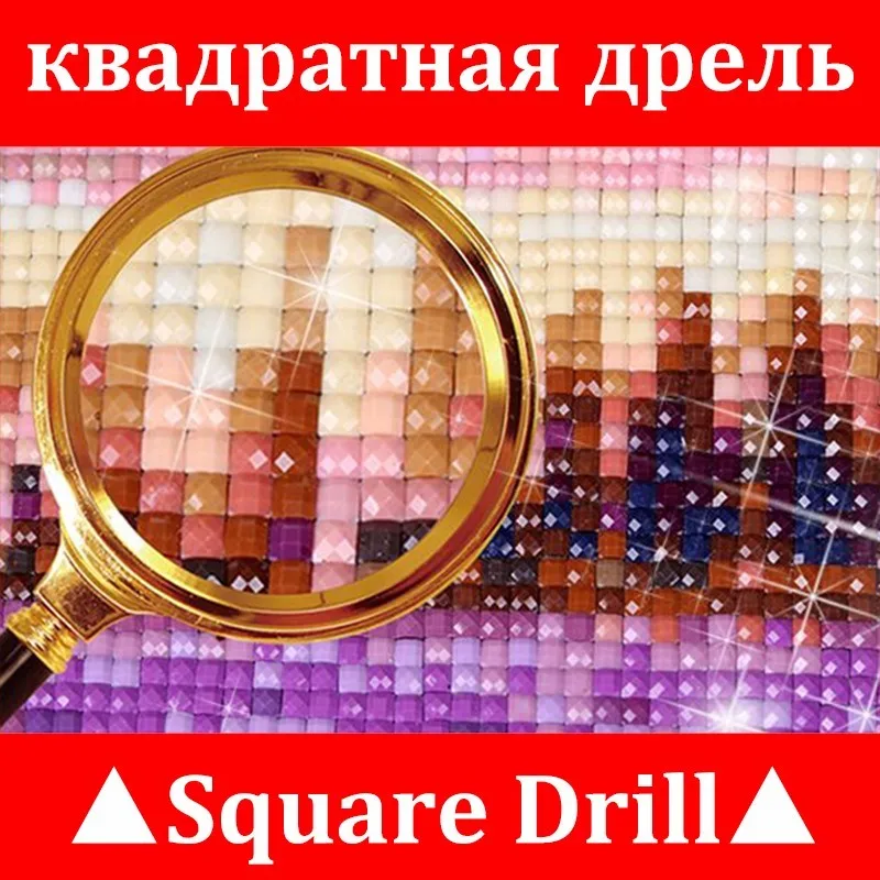Plină Piața de foraj 5D DIY Diamant broderie Apus de soare cu delfin Diamant Pictura cruciulițe Stras Mozaic decor cadou
