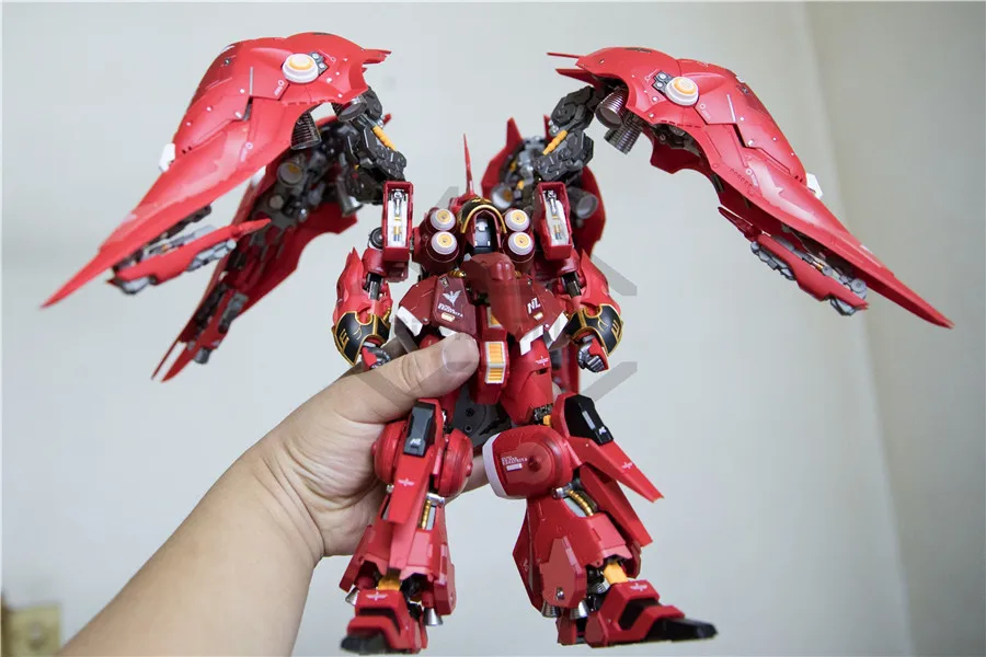 Benzi DESENATE CLUB AnaheimFactoryModels MB metalbuild MB 1/100 ALIAJ KSHATRIYA roșu versiune Anime Gundam unicorn figurina robot de jucărie