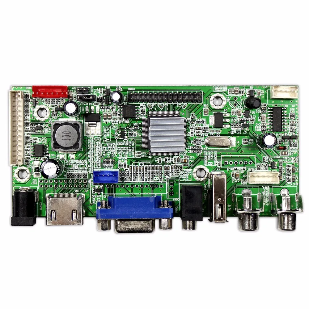 HD MI VGA AV Audio USB LCD Controler de Bord+13.3