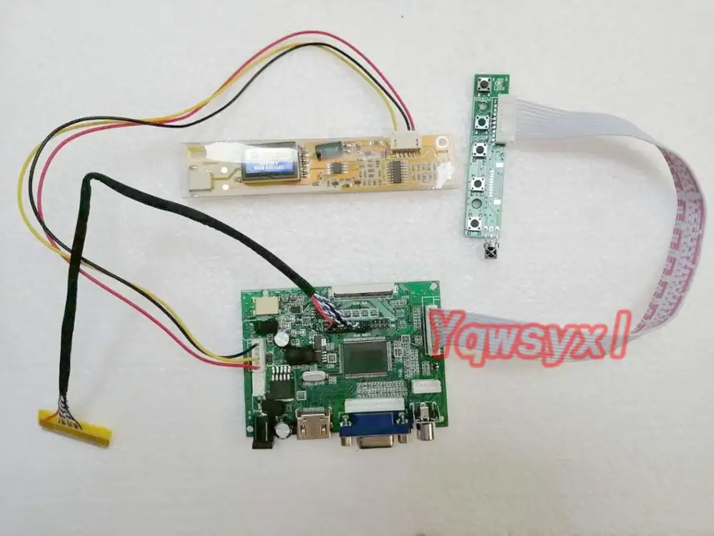 Yqwsyxl HDMI+VGA 2AV LCD de pe Placa de control de Muncă pentru 17inch 1440x900 LTN170X2 B170PW06 15.4 inch LP154WP1 LCD Ecran display