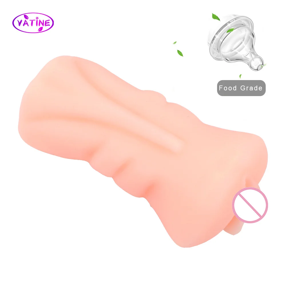 VATINE Sex Shop Glandul Supt Moale de Silicon Strans Papusa Jucării Sexuale Vagin Real Pizde sex Masculin Masturbator Pentru Om Erotic Jucărie Jucării Sexuale