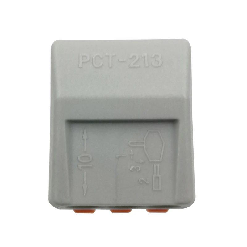 30/50/100 mini pc-uri rapid fir Conectori Universal Compact Cabluri Conector push-in Bloc Terminal PCT-222 212 213 214 215