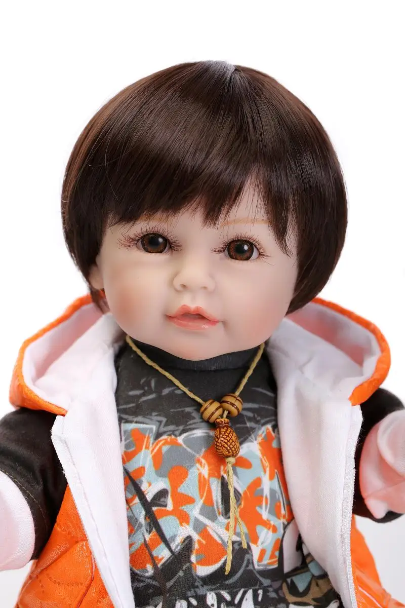 NPK 50cm Silicon moale Renăscut Baby Doll copii Playmate Cadou Pentru Fete Bebe in viata Jucarii Moi Pentru Bebes Renăscut Brinquedo bonecas