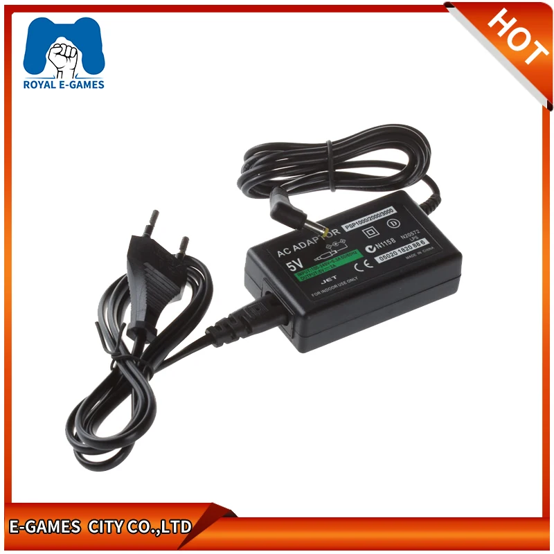2 BUC/LOT Încărcător de Perete UE NE Plug AC adaptor de alimentare 5V 2A Cablul de Alimentare Cablu Pentru Sony PSP 1000 2000 3000 Slim