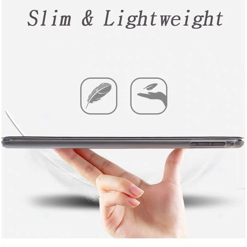 Ultra Slim Smart din Piele de Caz Pentru Samsung Galaxy Tab Un A6 10.1 2016 SM-T580 T580N T585 T585C husa pentru SM-T580 10.1-inch