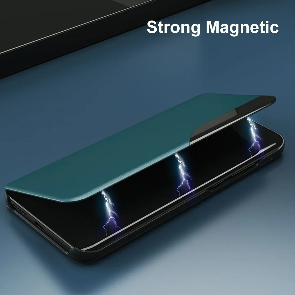Smart View Fereastra piele caz pentru Samsung Galaxy S21 ultra caz la caz magnetic flip pentru Samsung Nota 20 S30 ultra S20 FE acoperi