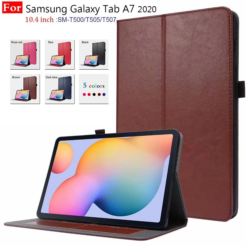 Pentru Samsung Galaxy Tab A7 Cazul SM-T500 SM-T505 T507 Inteligent Ori Stand husa Pentru Galaxy Tab A7 10.4 inch T500 T505 Acoperi
