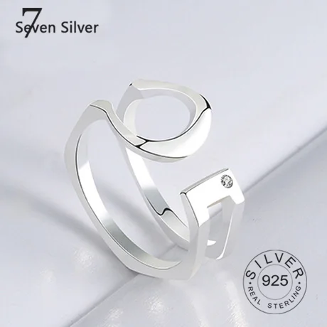 Argint 925 inele pentru femei vintage bine jelwery Multistrat deschide reglabil trendy Bijuterii de Argint Cadouri de Partid