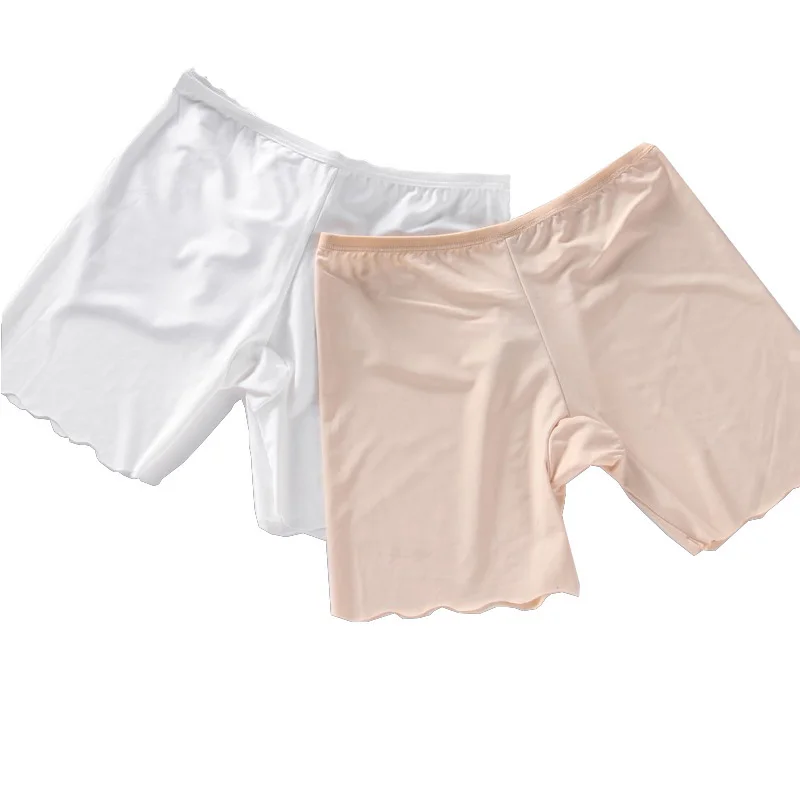 HELIAR Femei Pantaloni Doamna Simplu, Stil Casual, din Bumbac uzura Interior Safty pantaloni Scurți Femei Solid Elastic de Bază Sub purta Pantaloni