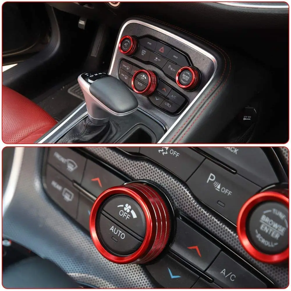 Interior Semifabricate pentru Încărcător Dodge Challenger-2020 Aer Conditionat Comutator CD Buton Inel pentru Încărcător Challenger-2020+