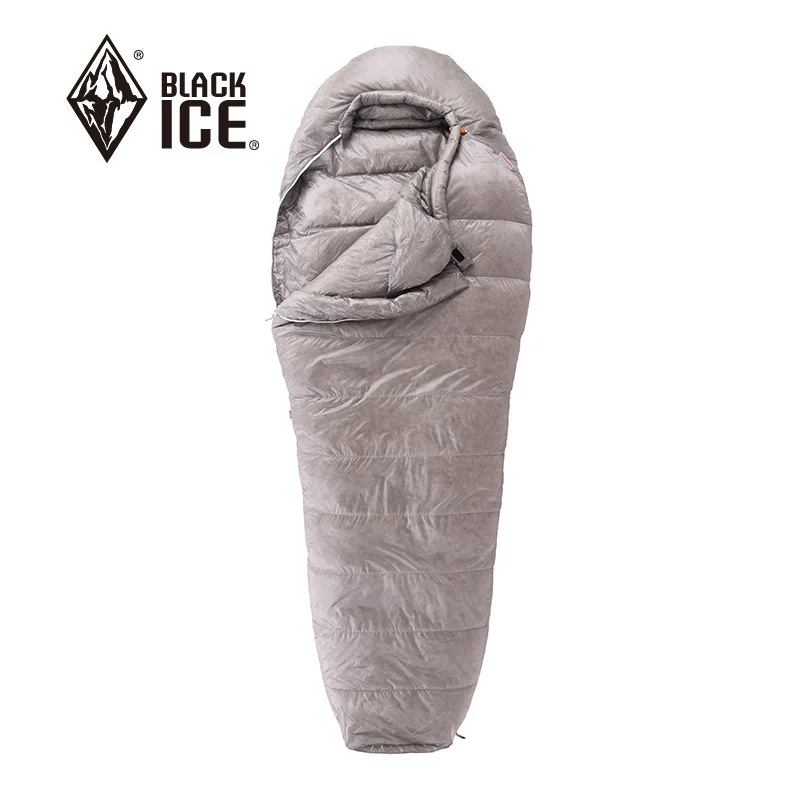 BLACK ICE Sac de Dormit Z1000 Adult Jos Pene de Drumeții în aer liber Camping puf de Gâscă Limita de Călătorie Singur Trekking Turism