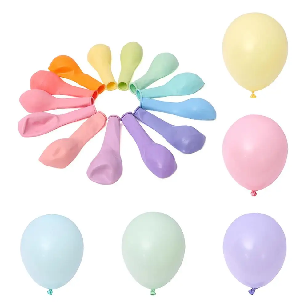 100buc Baloane 10inch Macaron Culoare Latex, Baloane Nunta Aniversare a Copilului Decor Anniversaire Ziua Îndrăgostiților Ballon balony