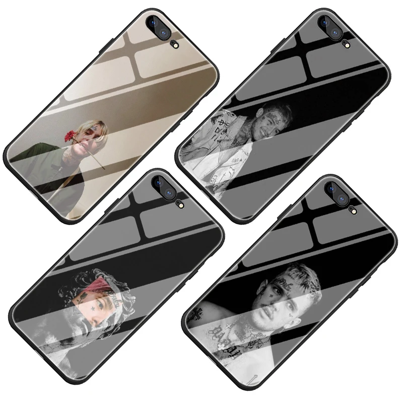 Lil Peep Sticlă Călită Telefon Caz pentru iPhone 5 5S SE 2020 6 6s 7 8 plus X XR XS 11 pro Max