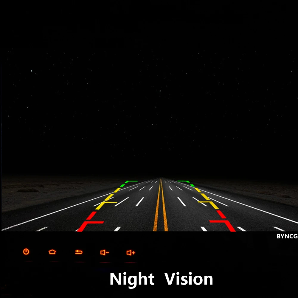 Masina din Spate Vedere aparat de Fotografiat 4 LED-uri de Noapte Viziune Inversarea Auto Parcare Monitor CCD Waterproof Grad mare HD Video