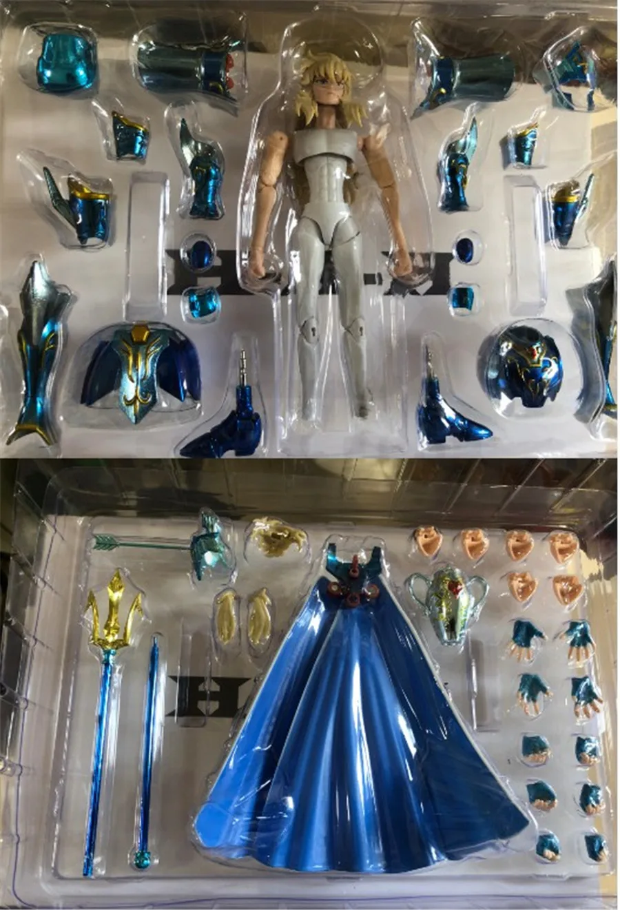 Benzi DESENATE CLUB DIN STOC greattoys gt Saint Seiya pânză mit EX 2.0 Poseidon PVC Acțiune Figura Metal Armor Jucarii Model