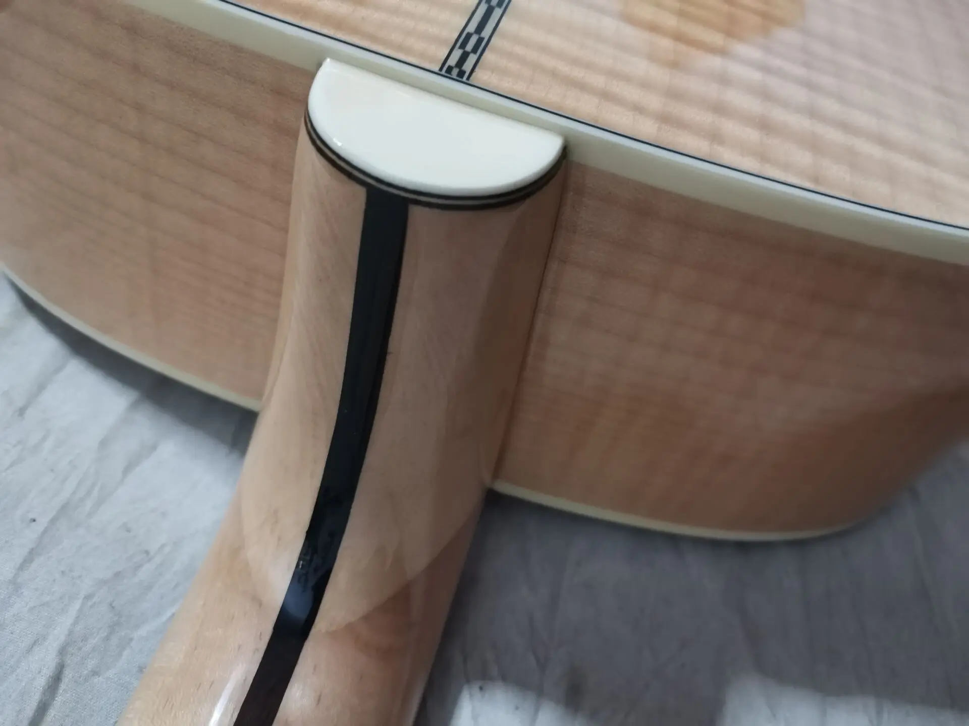 Transport gratuit upgrade naturale de calitate chitara flame maple solid de molid jumbo corpul 43 cm 200 acustice chitara electrica