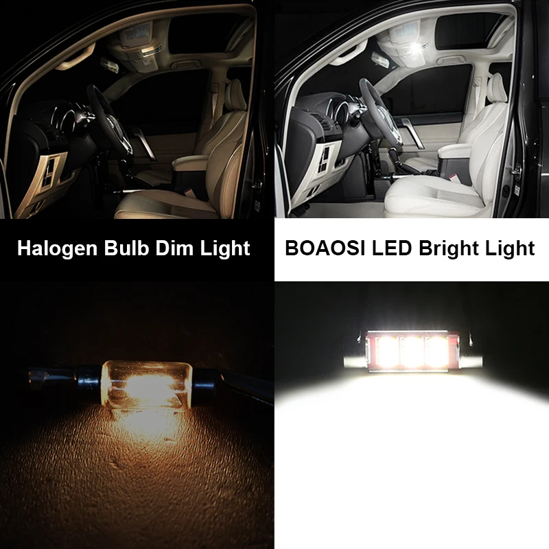Auto Lumina de Interior 36mm Bec LED C10W C5W Festoon Pentru Audi, Volkswagen, Mercedes Benz W210 BMW E36 E46 E90 E60