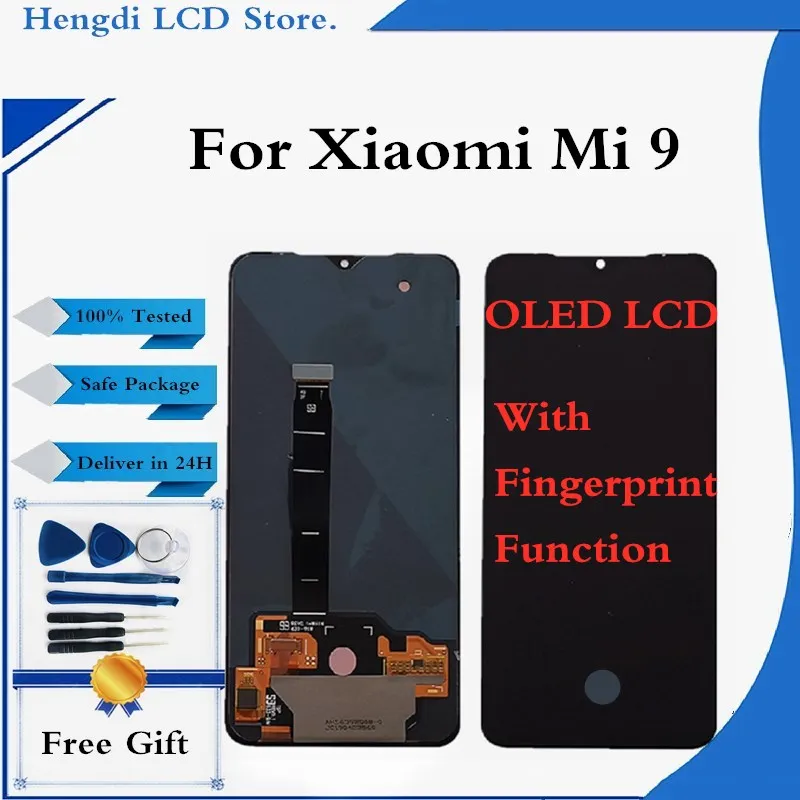 LCD Pentru Xiaomi 9 MI9 KM 9 Ecran LCD Touch Ecran Digitizor de Asamblare Pentru Xiaomi Mi9 Km 9 Ecran LCD de Înlocuire