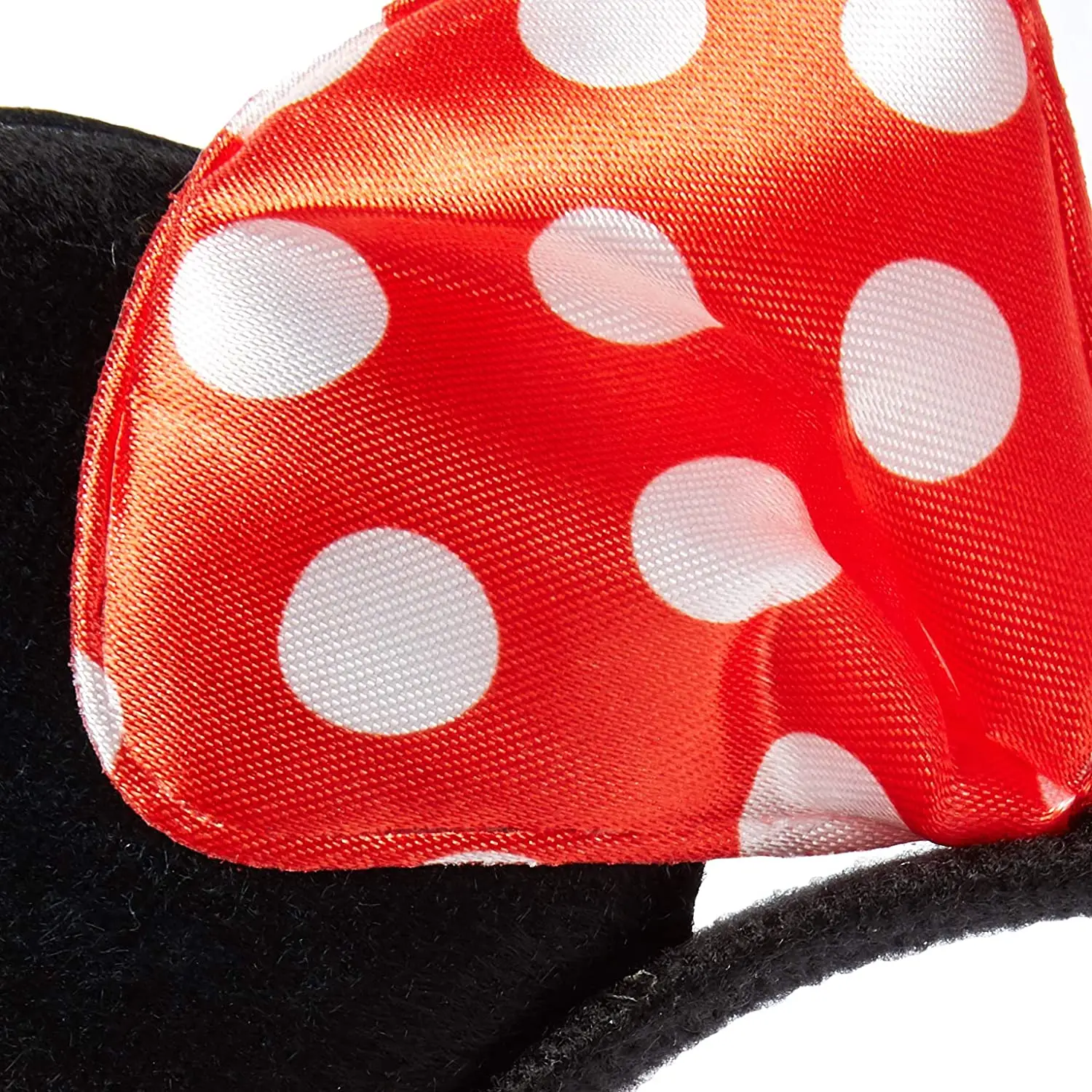 Urechi Minnie Mouse Solid Black Pink Bow Headband Set Costum Deluxe Tesatura Urechi Mickey Mouse Susținere pentru Partidul Favoarea Cadouri