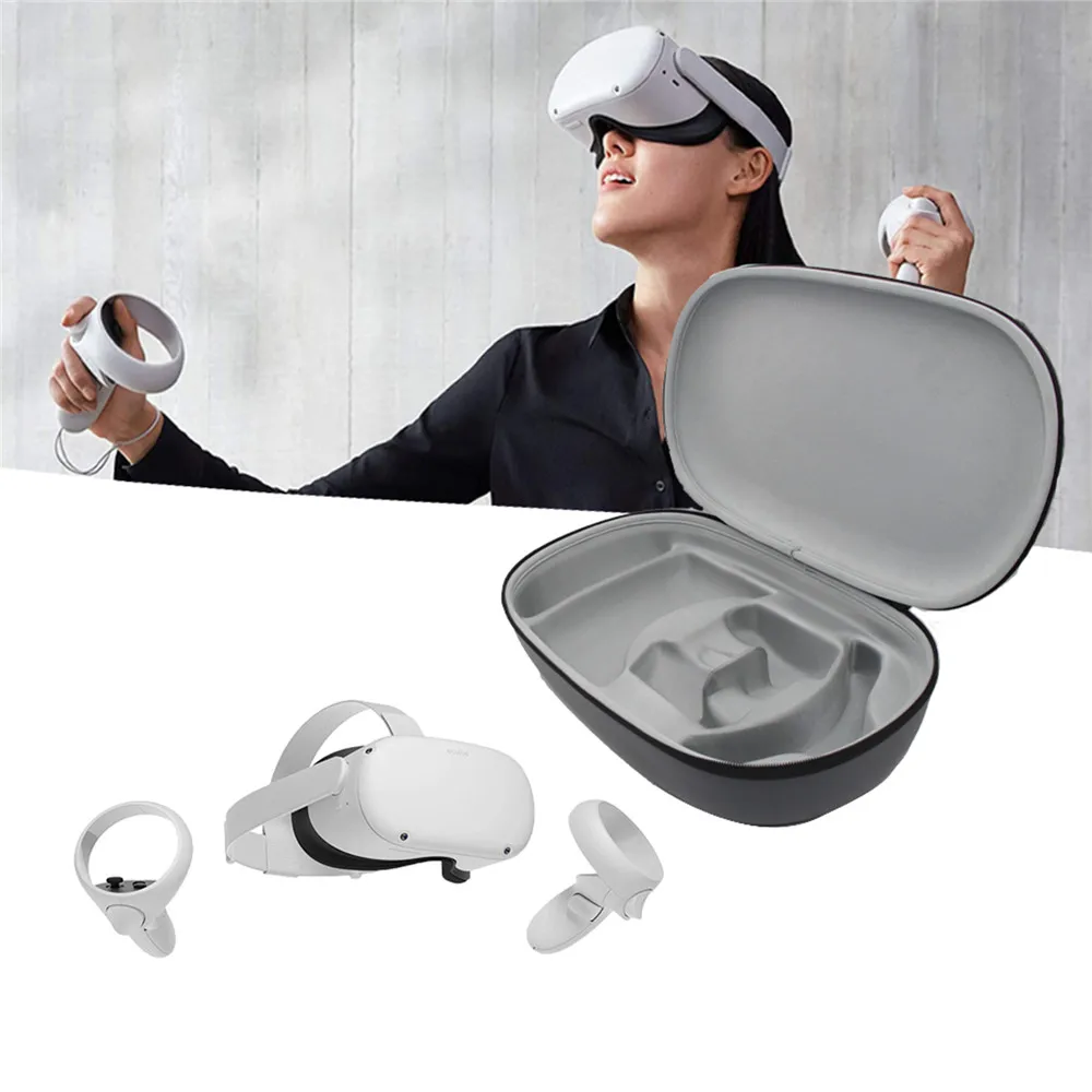 Rezistent la șocuri Sac de Depozitare pentru Oculus Quest 2 Pahare VR Mânere Cablu geantă de Protecție Cutie pentru Oculus Quest 2 Accesorii
