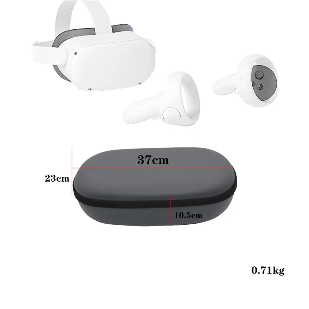 Rezistent la șocuri Sac de Depozitare pentru Oculus Quest 2 Pahare VR Mânere Cablu geantă de Protecție Cutie pentru Oculus Quest 2 Accesorii
