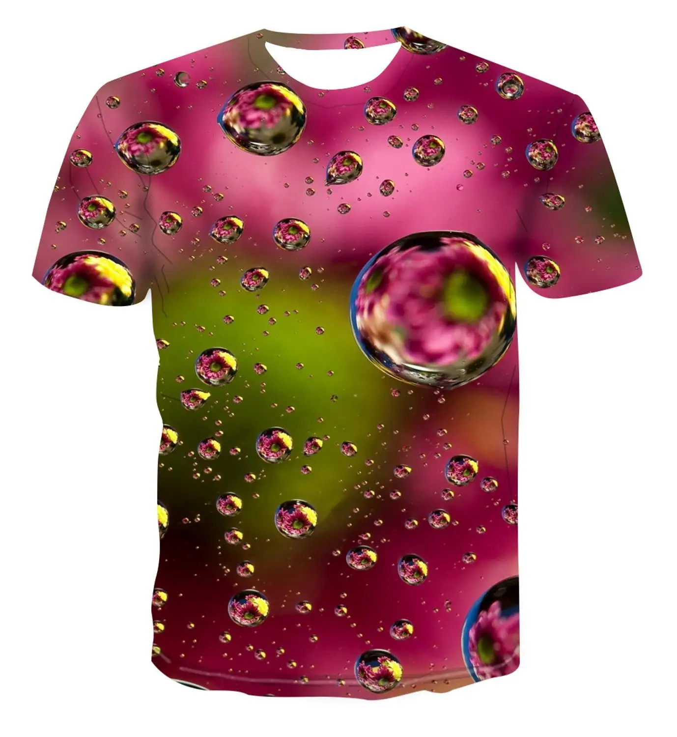 Spirala geometrie 3D print T-shirt de vara noi top barbati Multi Dimensiune stivuite solide T-shirt cu maneci scurte o-gât plaja T-shirt