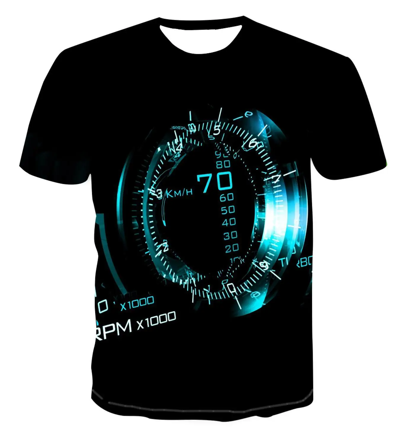Spirala geometrie 3D print T-shirt de vara noi top barbati Multi Dimensiune stivuite solide T-shirt cu maneci scurte o-gât plaja T-shirt