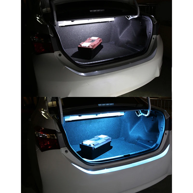 14X Alb Canbus LED-uri Auto Becuri Pachet de Interior Kit Pentru Perioada 2009-Peugeot 308 CC LED interior Hartă Portbagaj Cupola de Lumină de inmatriculare