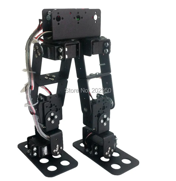 1set 6DOF Mersul Biped Robot Umanoid Kit Suport Servo Cu Servo Corn Pentru Arduino DIY Robotic Modelul de Predare a Proiectului