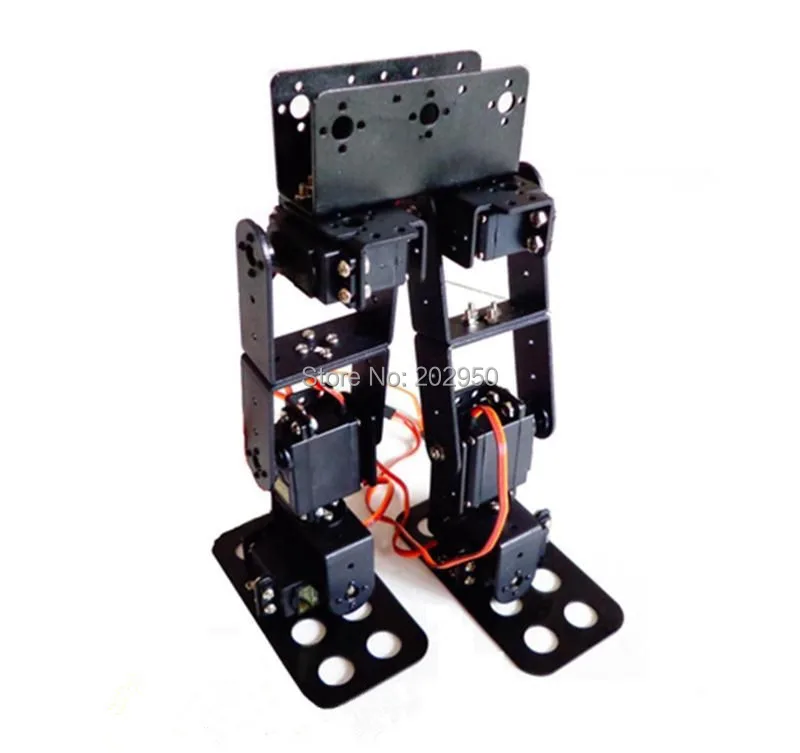 1set 6DOF Mersul Biped Robot Umanoid Kit Suport Servo Cu Servo Corn Pentru Arduino DIY Robotic Modelul de Predare a Proiectului