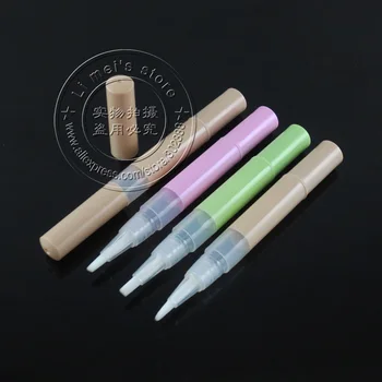 2ml poftă de mâncare pen stil luciu de buze recipient cu pensula luciu de buze perie stilou pachet gol, 100buc/lot