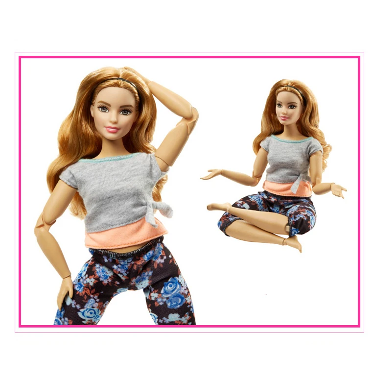 Jocuri Barbie originale Accesorii de Yoga Barbie Haine de Grăsime Păpuși Fierbinte Jucarii pentru Fete Rochie pentru Papusa Haine Papusa Accesorii Cadou