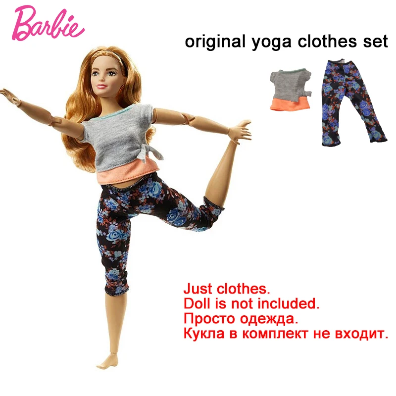 Jocuri Barbie originale Accesorii de Yoga Barbie Haine de Grăsime Păpuși Fierbinte Jucarii pentru Fete Rochie pentru Papusa Haine Papusa Accesorii Cadou
