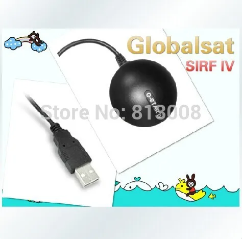Impermeabil BU-353S4/BU353S4 GlobalSat Receptor GPS Cablu GPS cu interfata USB SiRF Star IV Original Nou Guniune