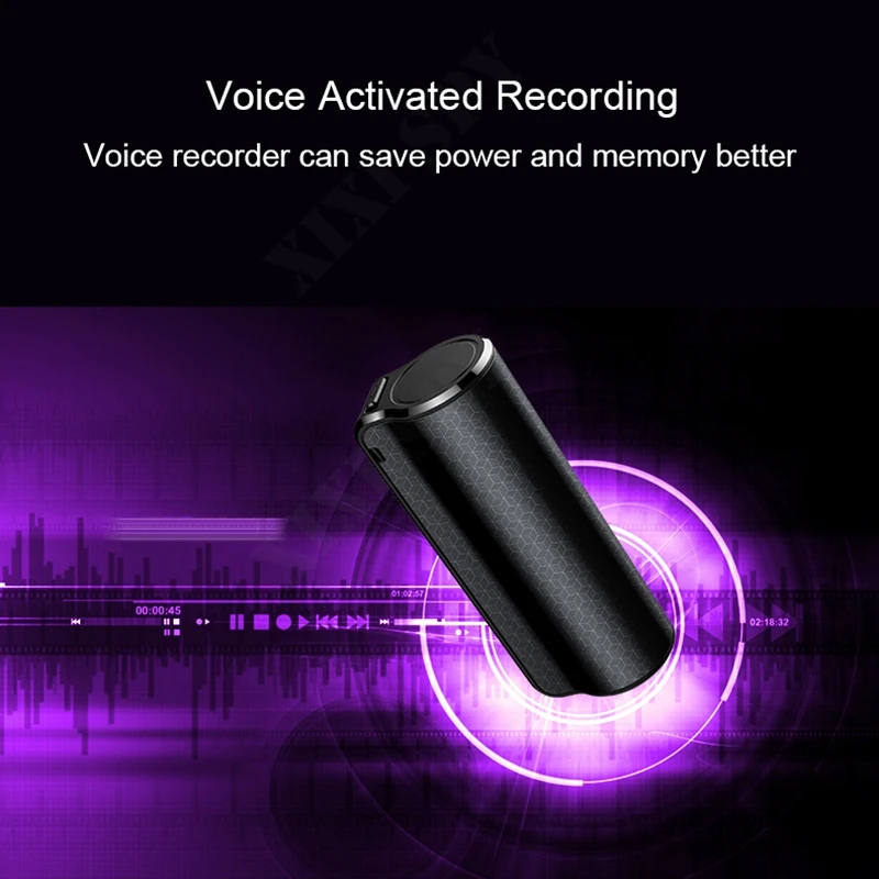 Recorder de voce 600 de ore dictafon sunet audio mini activat digitale profesionale micro flash disk magnetic