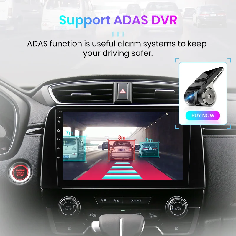 Junsun V1 Android 10.0 DSP CarPlay Radio Auto Video Multimedia Player Auto Stereo GPS Pentru Honda CRV CR-V 5 2016-2018 2 din dvd